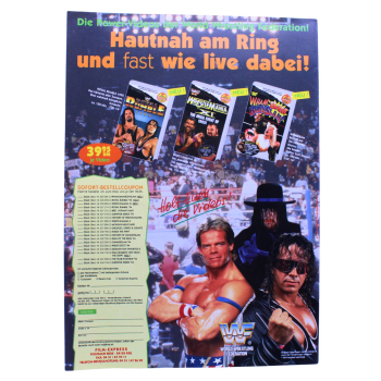 WWF Souvenir Programme In High Gear Tour 1995